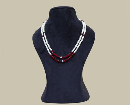 Glass Pearls Necklace