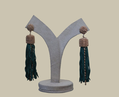 Silk Thread Earring