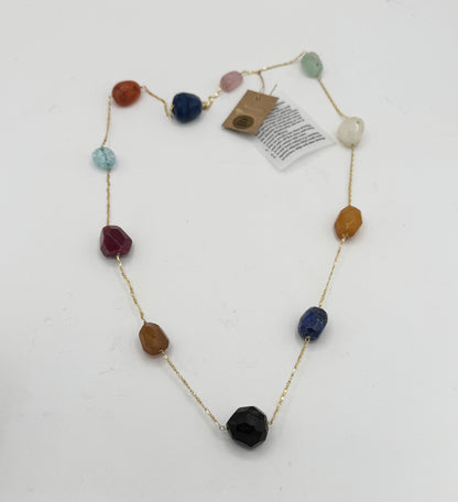 Beautiful Fancy Multi color Stone Necklace