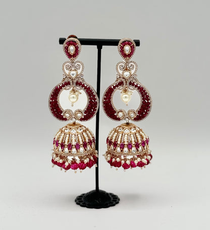 Moissanite Stone Earrings