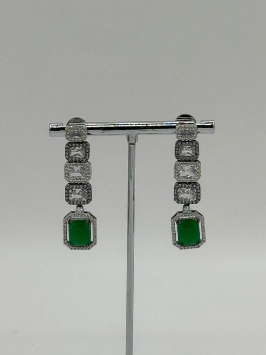 CZ Stone Earrings