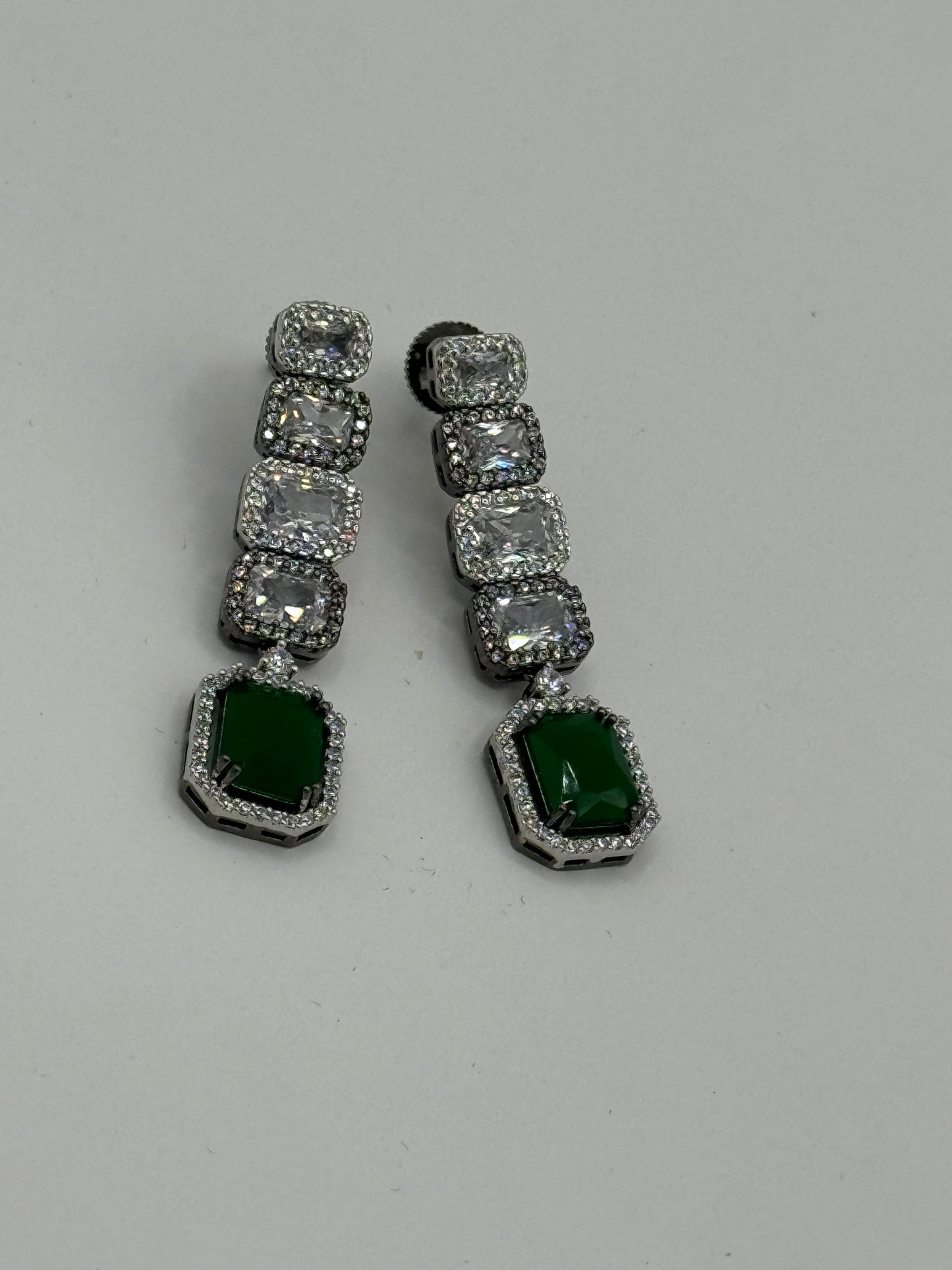 CZ Stone Earrings