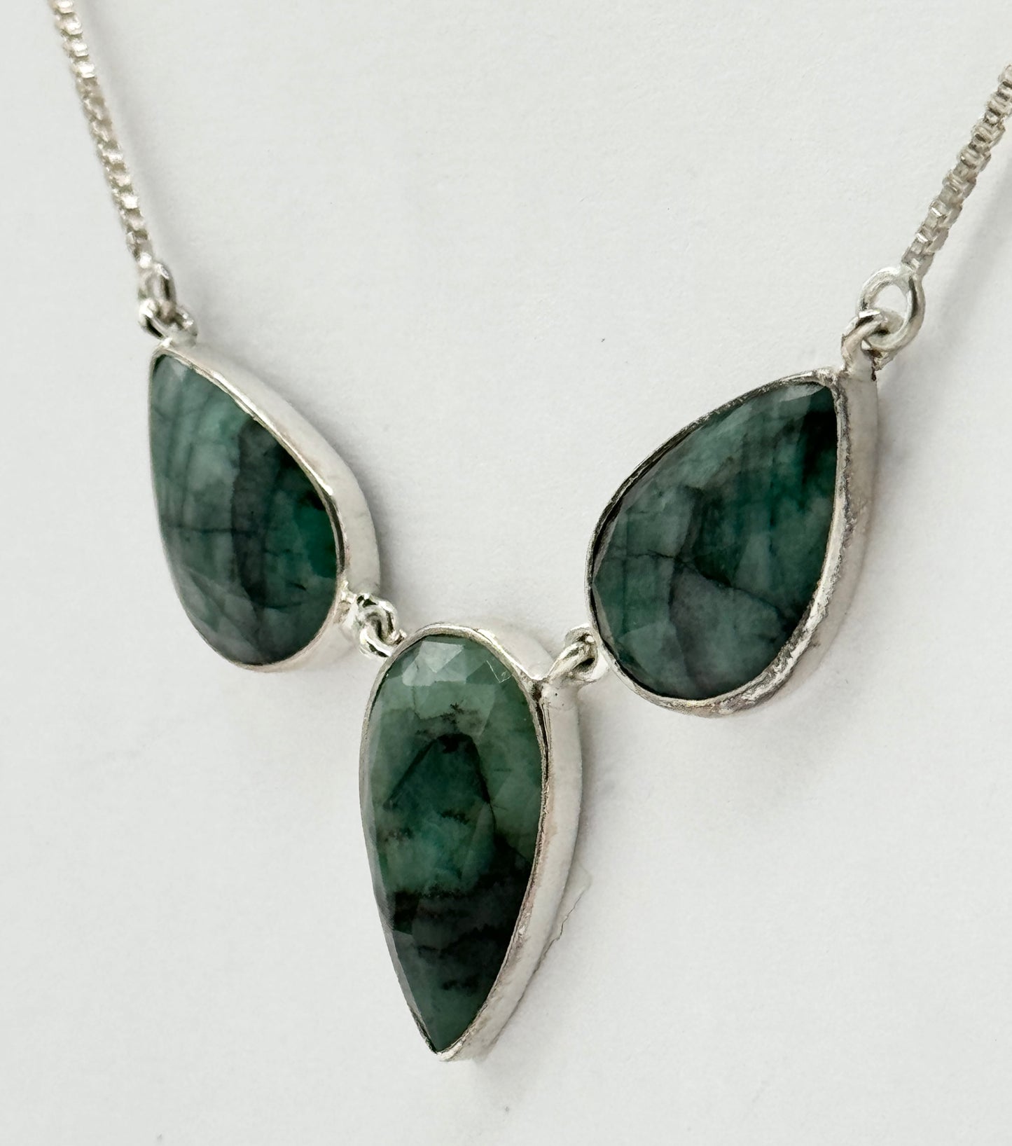Emerald Stone Necklace