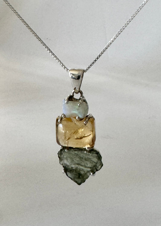 Ethiopian Opal Pendant