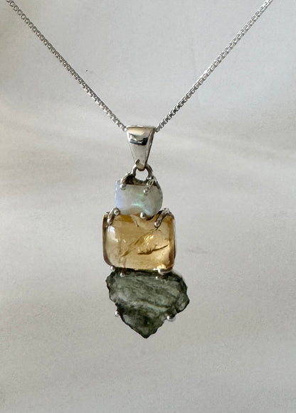 Ethiopian Opal Pendant