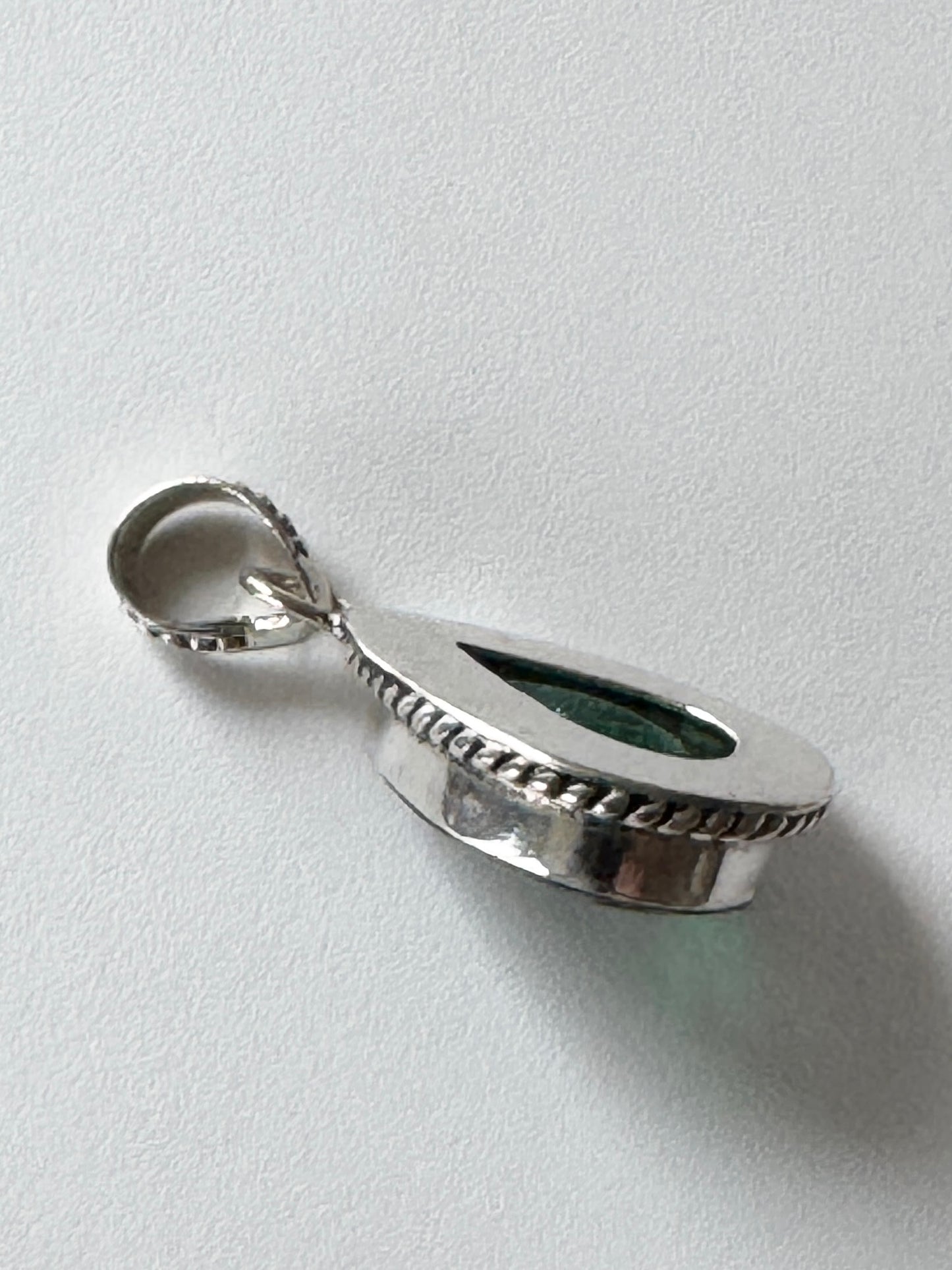 Green Topaz Pendant