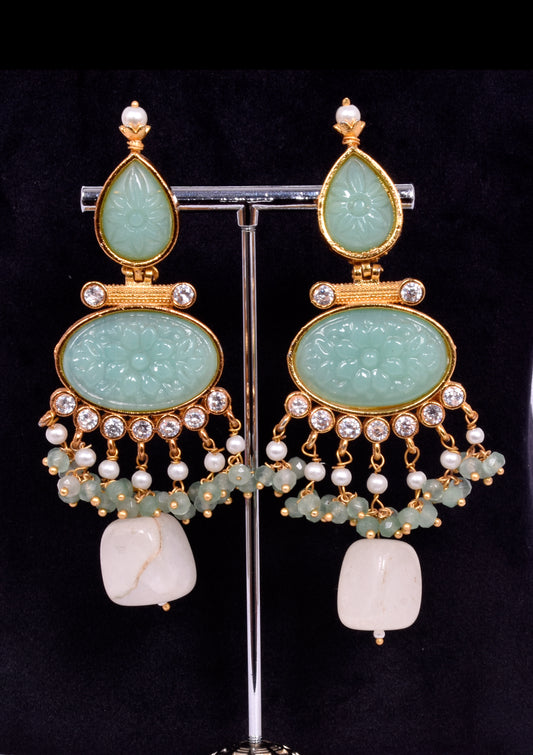 Natural Stone Earrings