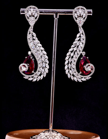 Cubic Zirconia Stone Earring